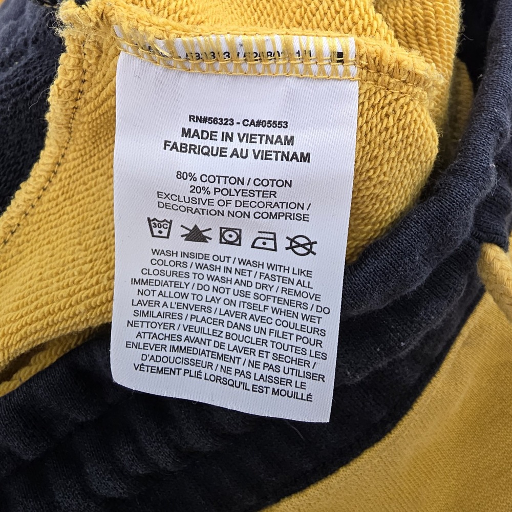 Nike Air Jordan Jumpman Jogger Pants Mens Large Yellow Drawstring Pockets - Picture 7 of 13